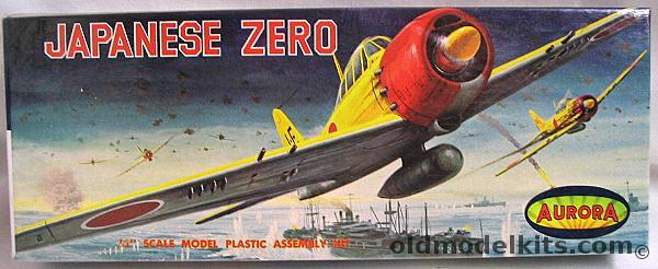 Aurora 1/48 Japanese Zero, 88-100 plastic model kit